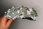 Load image into Gallery viewer, Beaded Knot Hair Band
