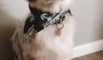 Load image into Gallery viewer, Reversible Navy Dog Bandana
